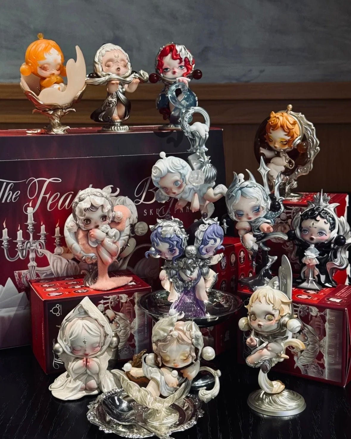 Skullpanda The Feast Begins Series Shaking Tips – Art Toy Familia