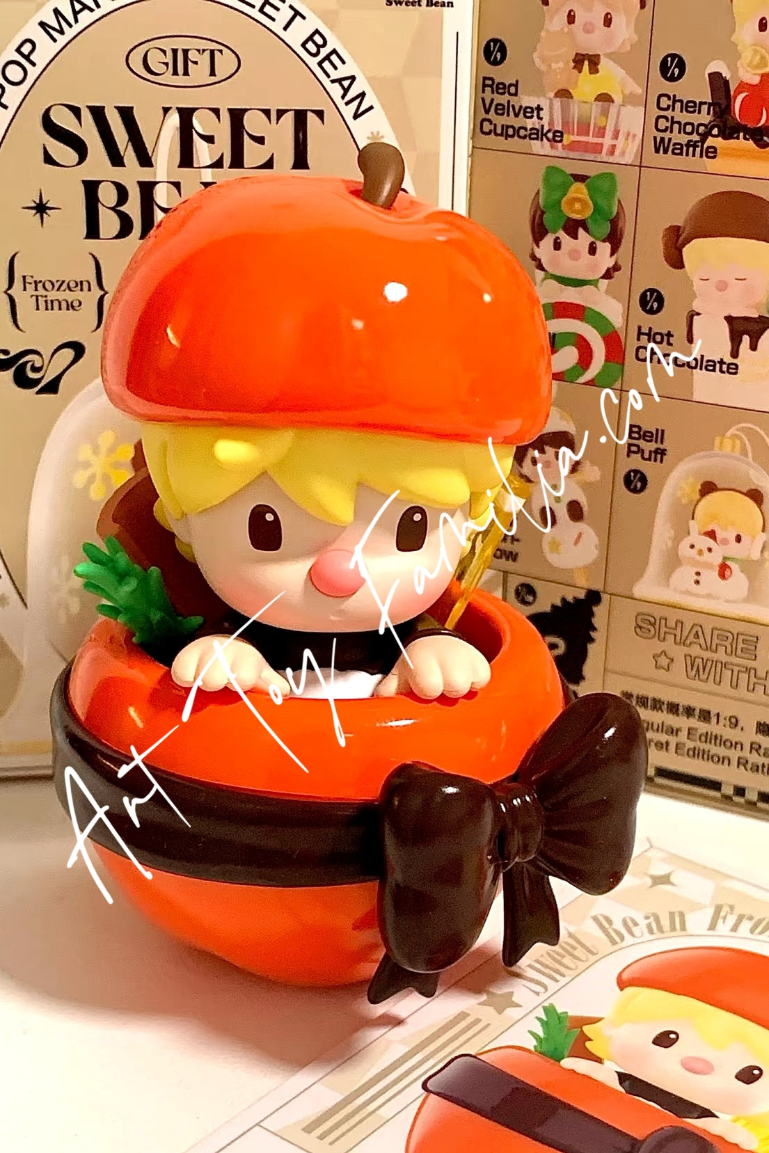 sweet bean frozen time dessert box series 定格时光甜品盒子系列 Bell Puff 铃铛泡芙