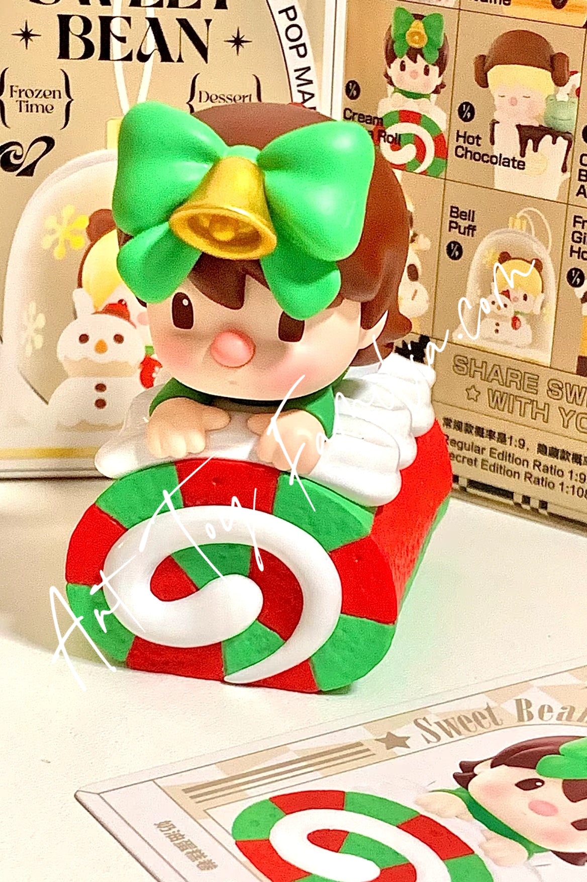 sweet bean frozen time dessert box series 定格时光甜品盒子系列 Frosty Gingerbread House 雪顶饼干屋
