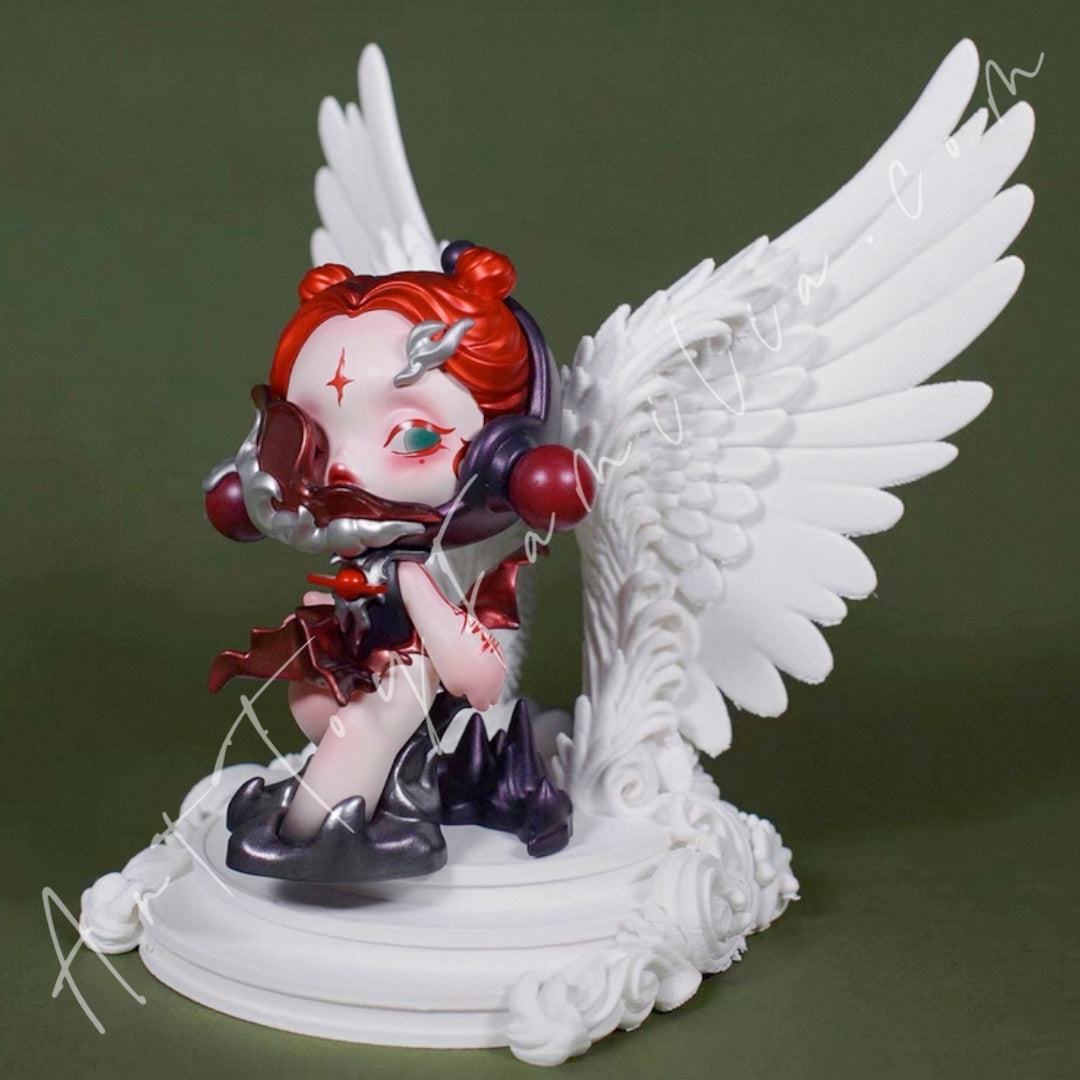 Doll Cloth Angel Wings Scene Prop