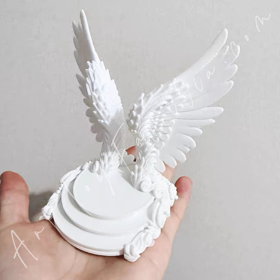 Doll Cloth Angel Wings Scene Prop White