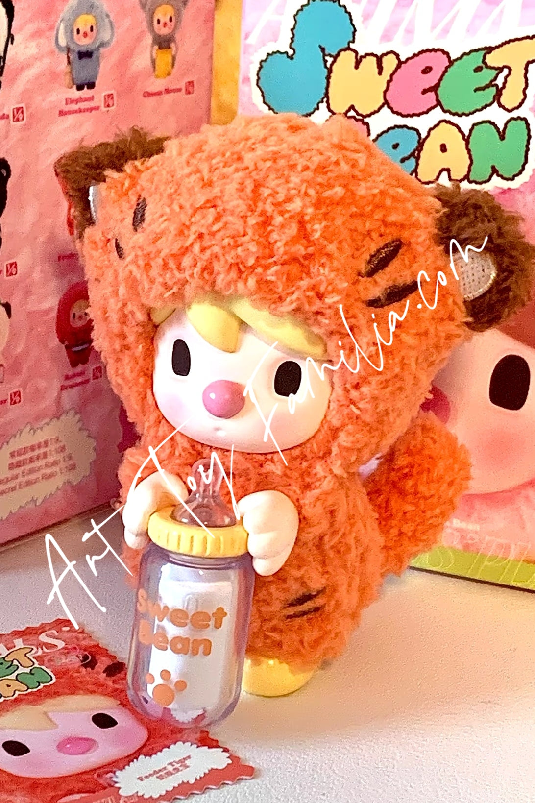 sweet bean animal play plush series 动物过家家系列 Rabbit Drumner 兔子鼓手