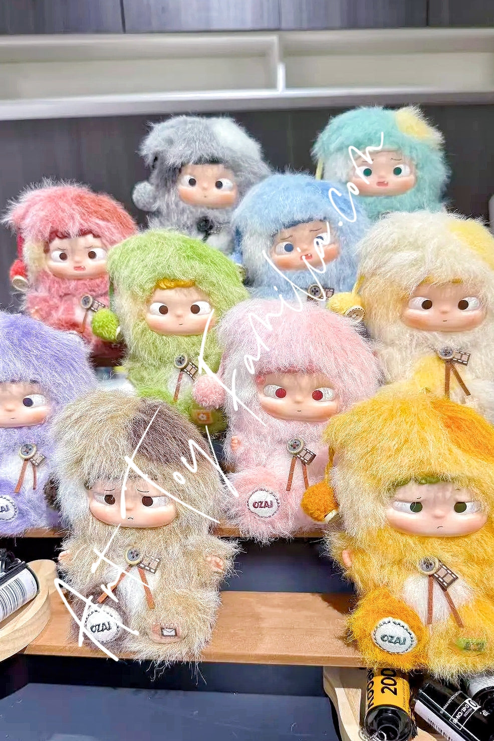 Ozai Framed In Memory Series Vinyl Plush Pendant - 记忆定格中系列