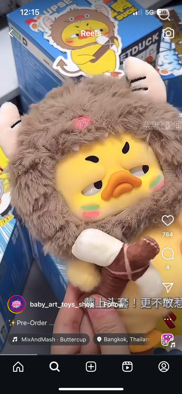 upset duck 禁止触碰鸭