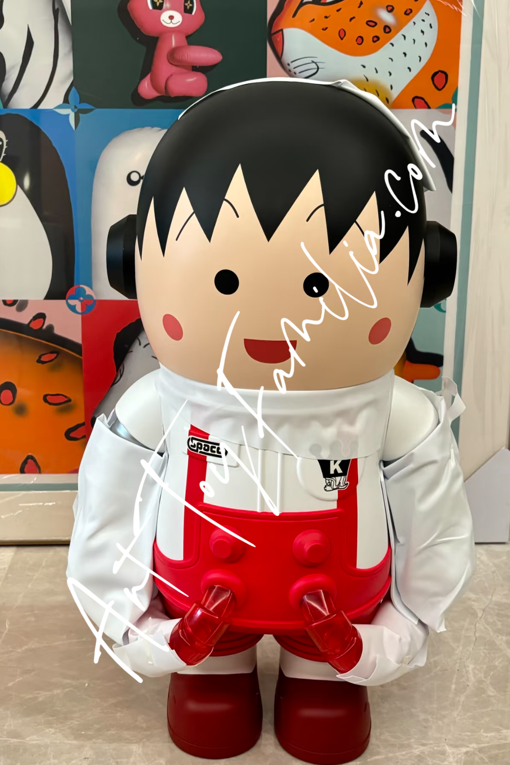400% MEGA Space Molly x Chibi Maruko Chan - 樱桃小丸子联名400%