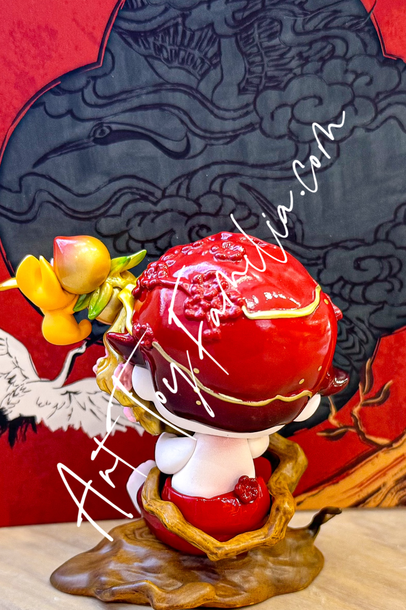 Dimoo Fruitful Branches Figurine - 金桃压枝吊卡