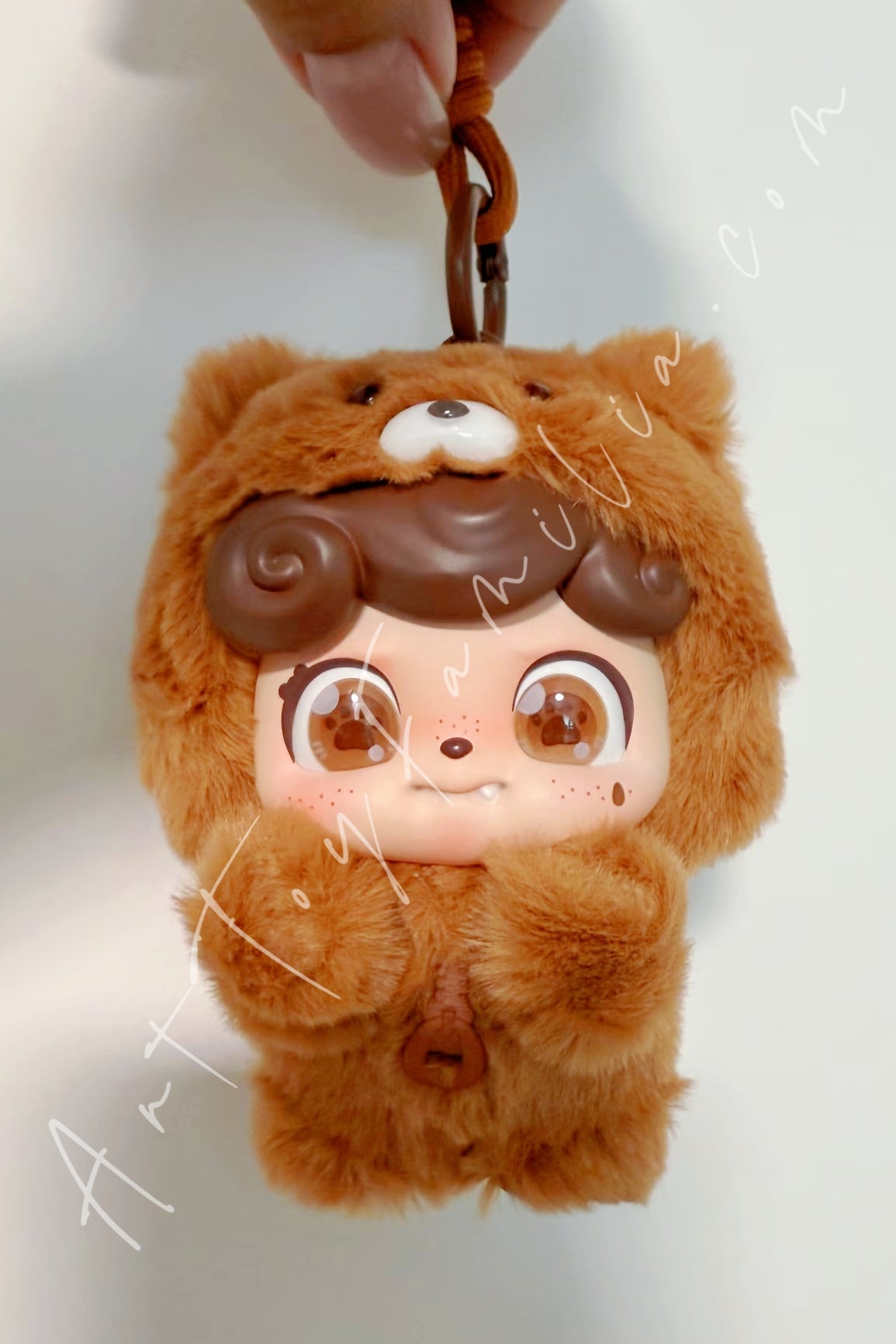 JOTOYS Q.Kids Milk Coffee Bear Figurine – Art Toy Familia