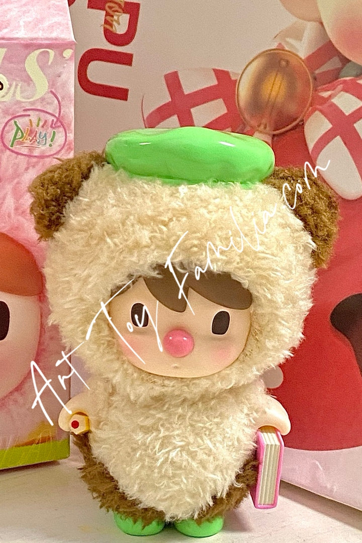 sweet bean animal play plush series 动物过家家系列 Kitty Painter 画家小猫