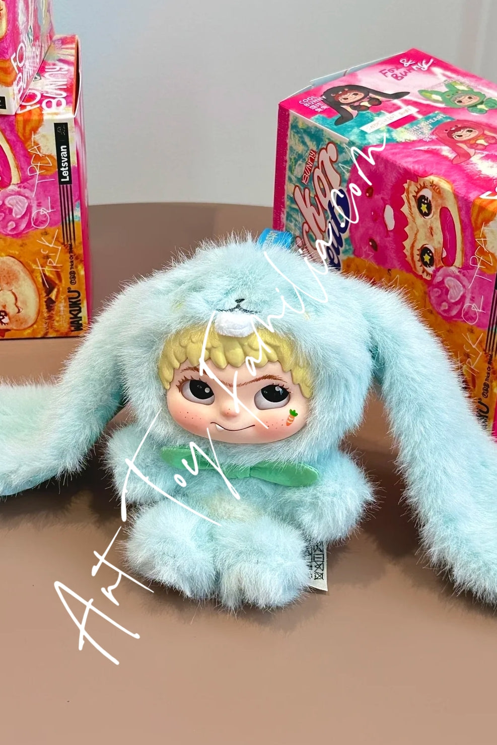 Letsvan Wakuku Fox & Bunny Trick Or Treat Series Plush Doll Cute Bunny