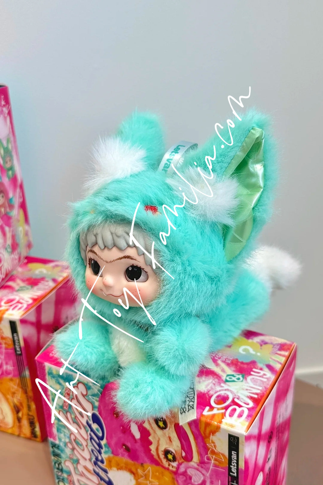 Letsvan Wakuku Fox & Bunny Trick Or Treat Series Plush Doll Cute Fox