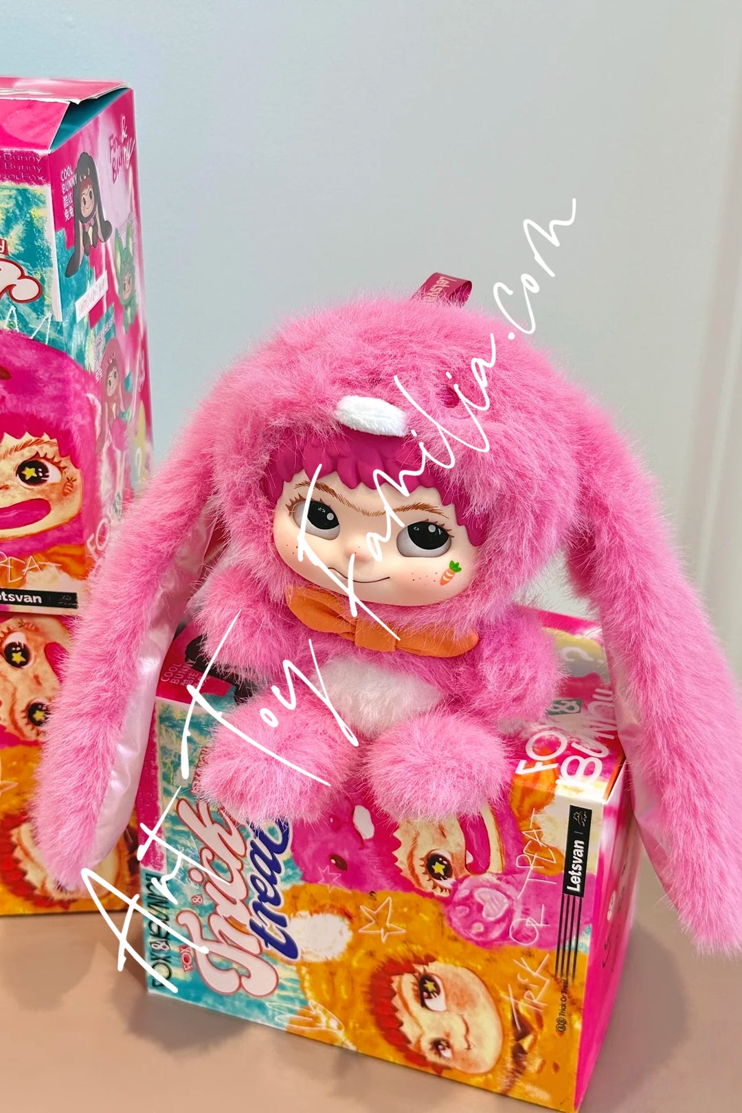 Letsvan Wakuku Fox & Bunny Trick Or Treat Series Plush Doll Sweetheart Bunny