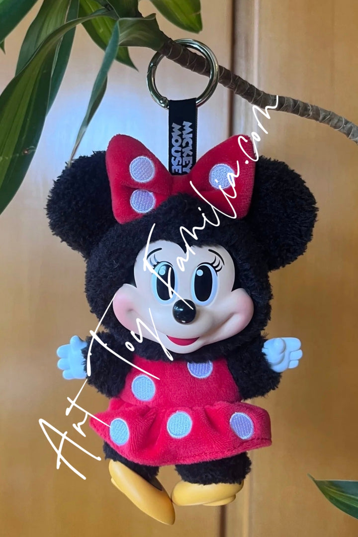 Mickey Family Cute Together KeyChain Series Minnie