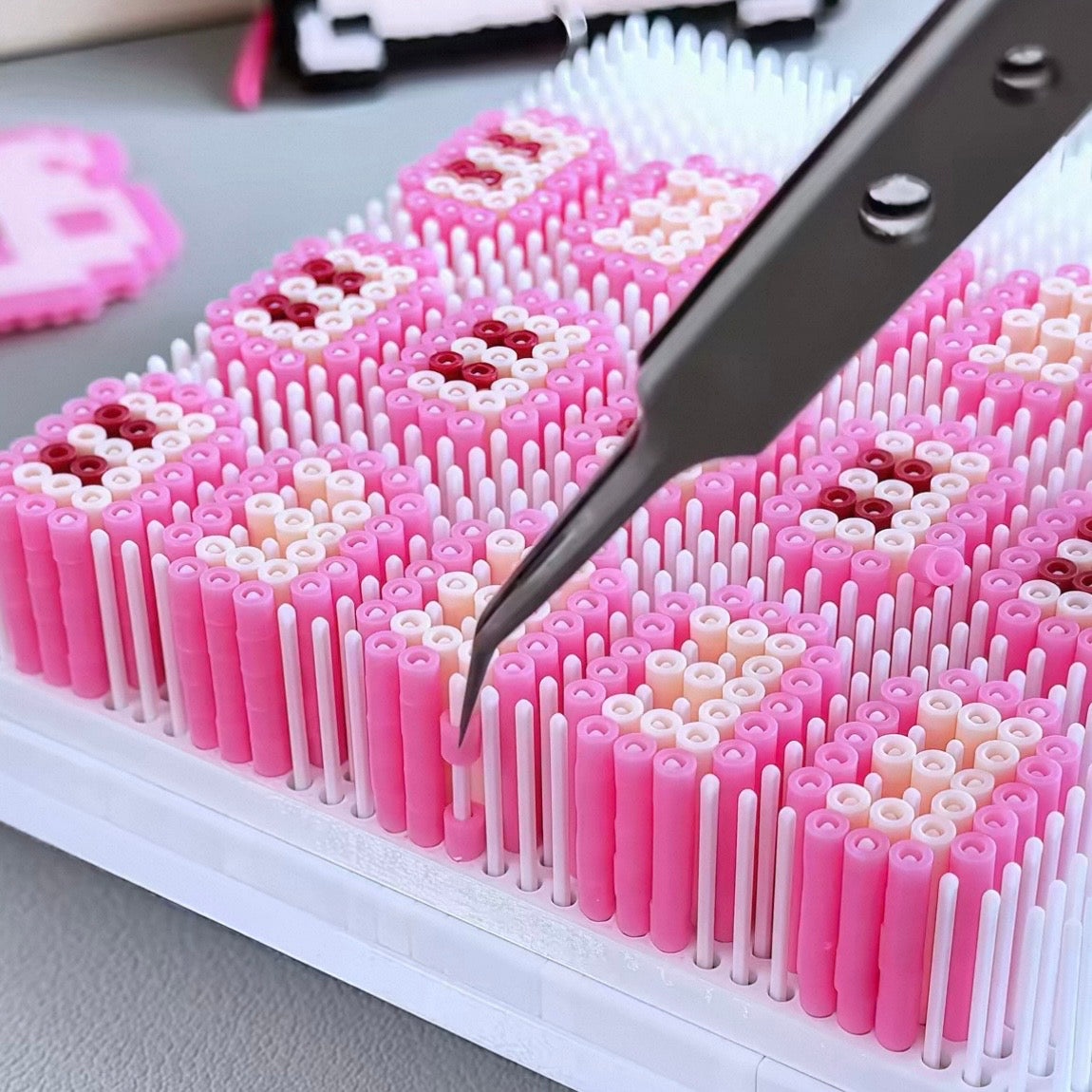 Multi-Layer Mass-Producible Perler Bead Board - 5 Layers Vertical
