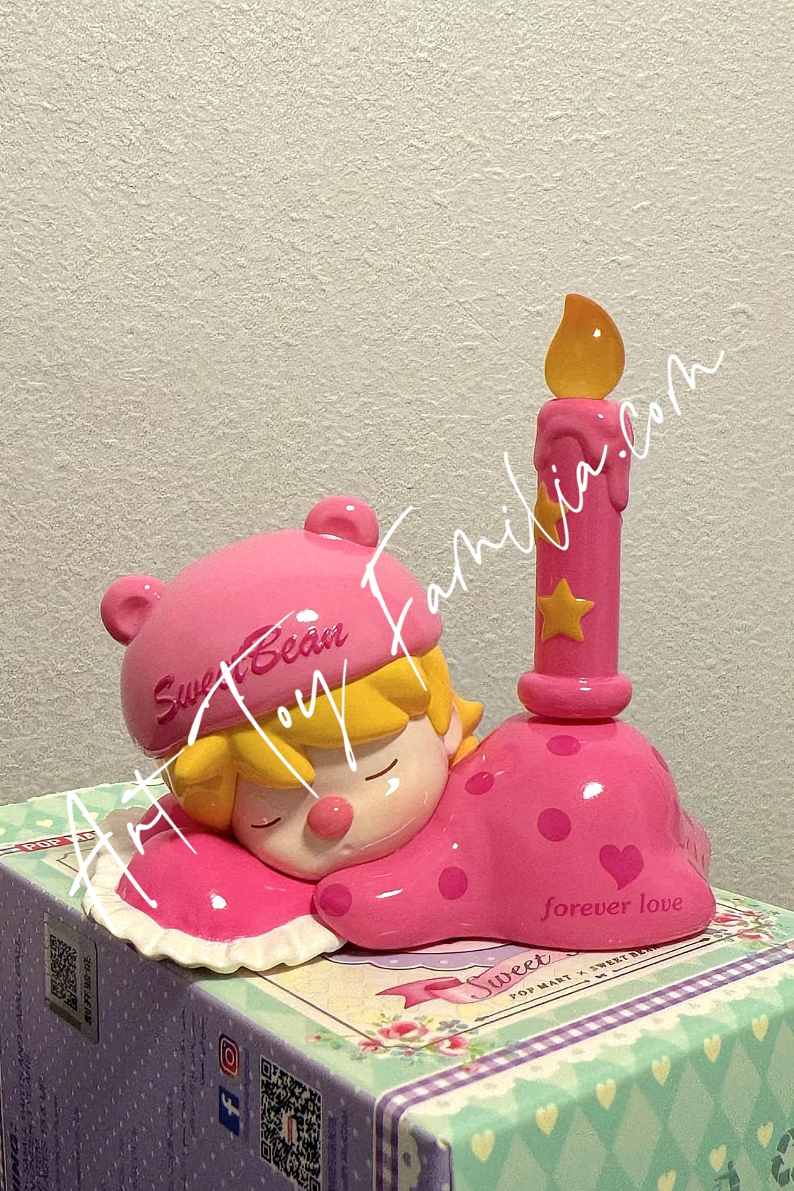 sweet bean afternoon tea series 爱心下午茶系列 Kitten Love Clock 小猫爱心座钟