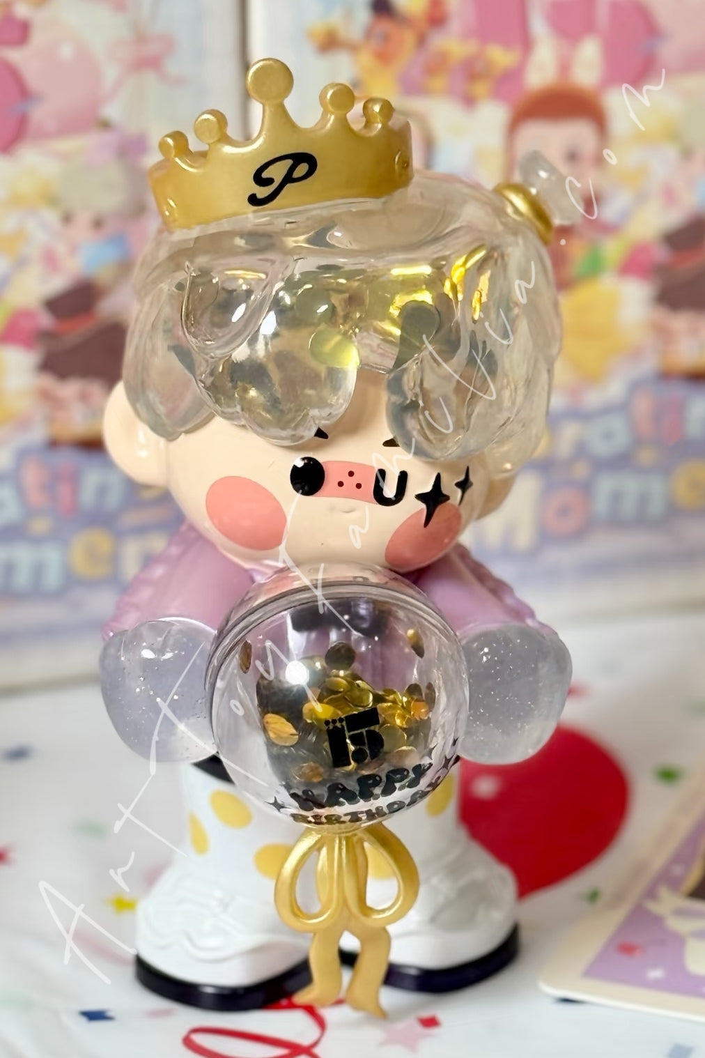 Popmart Celebrating The Moment-Popmart 15th Annivesary Series Glimmering Invitation