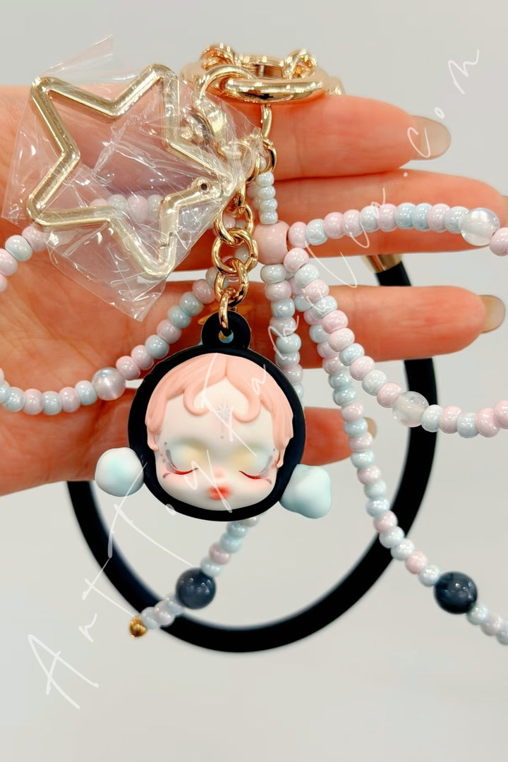Popmart Celebrating The Moment Series Cable Pendant -庆祝这一刻系列数据线挂件 Sparks In Bloom