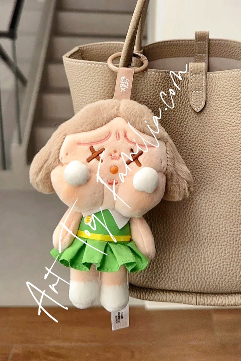 Popmart Crybaby Sunset Concert Series-Plush Pendant Dim Green