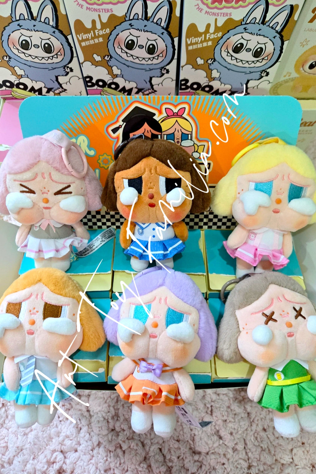 Popmart Crybaby Sunset Concert Series-Plush Pendant Full Set