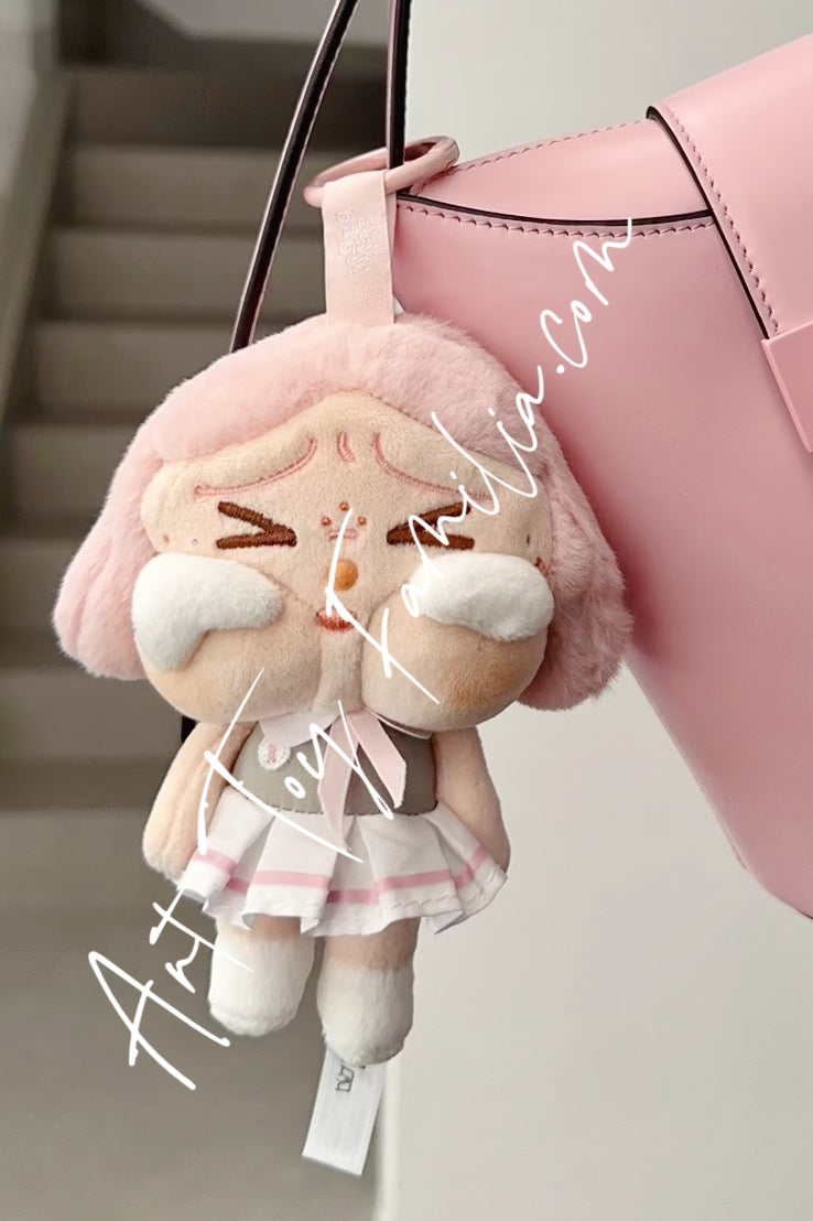 Popmart Crybaby Sunset Concert Series-Plush Pendant Pink Grey