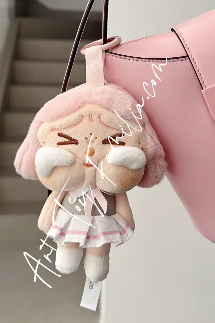 Popmart Crybaby Sunset Concert Series-Plush Pendant Pink Grey