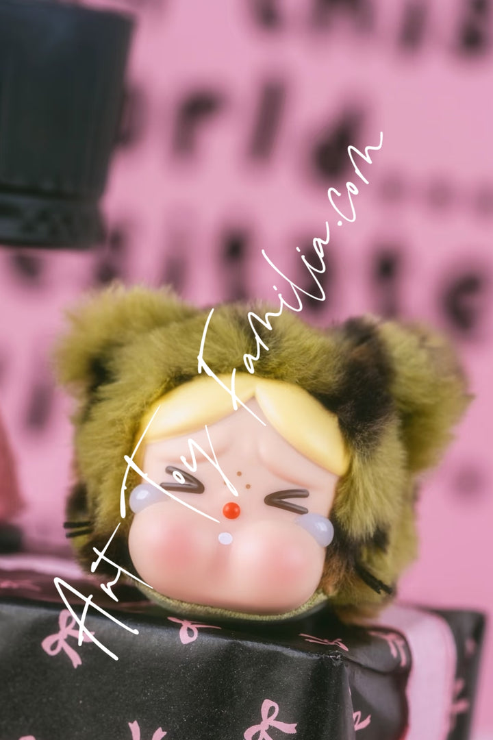 Popmart Crybaby Wild But Cutie Series Vinyl Plush Pendant Camo Cutie