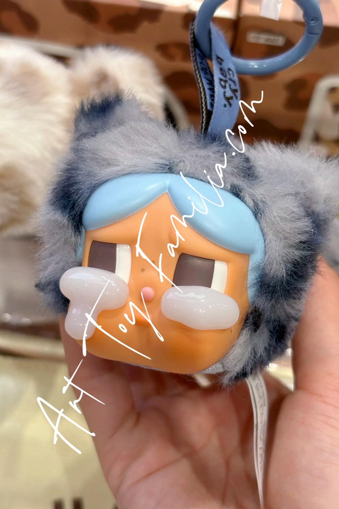 Popmart Crybaby Wild But Cutie Series Vinyl Plush Pendant Denim Cutie