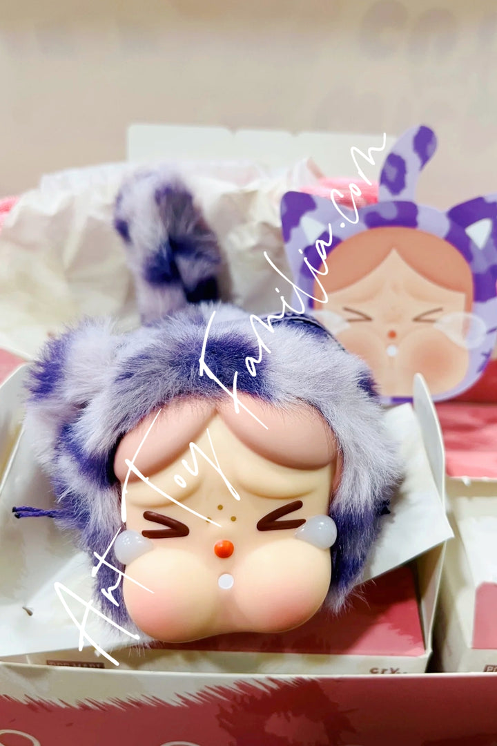 Popmart Crybaby Wild But Cutie Series Vinyl Plush Pendant Neon Cutie