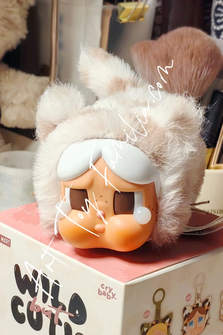 Popmart Crybaby Wild But Cutie Series Vinyl Plush Pendant Vanilla Cutie