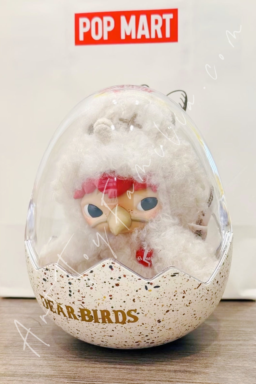 Dear Birds シリーズ ぬいぐるみ　シークレット＆卵型ケース Dear Birds Series Egg-Shaped Plush Display Case – Art Toy Familia