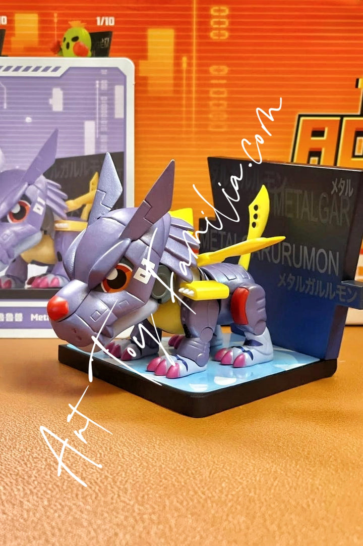 Popmart Digimon Adventure Fridge Magnet Series MetalGarurumon