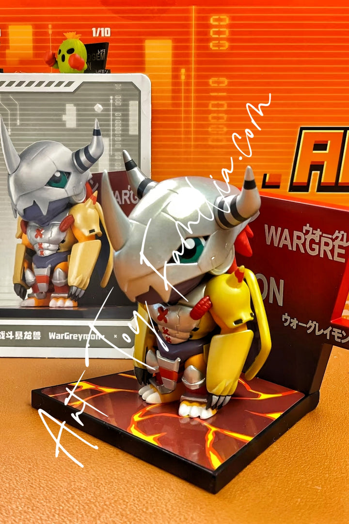 Popmart Digimon Adventure Fridge Magnet Series WarGreymon