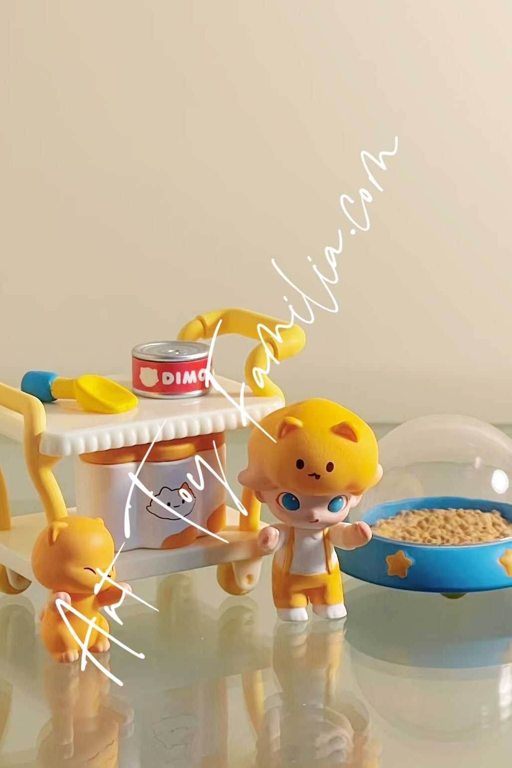 Popmart Dimoo Cat Paradise Series Foodie