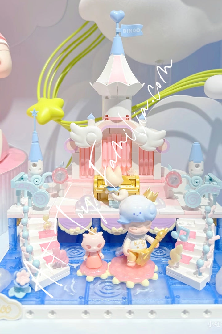 Popmart Dimoo Dream Melody Series Blocks Figurine Melody Ball