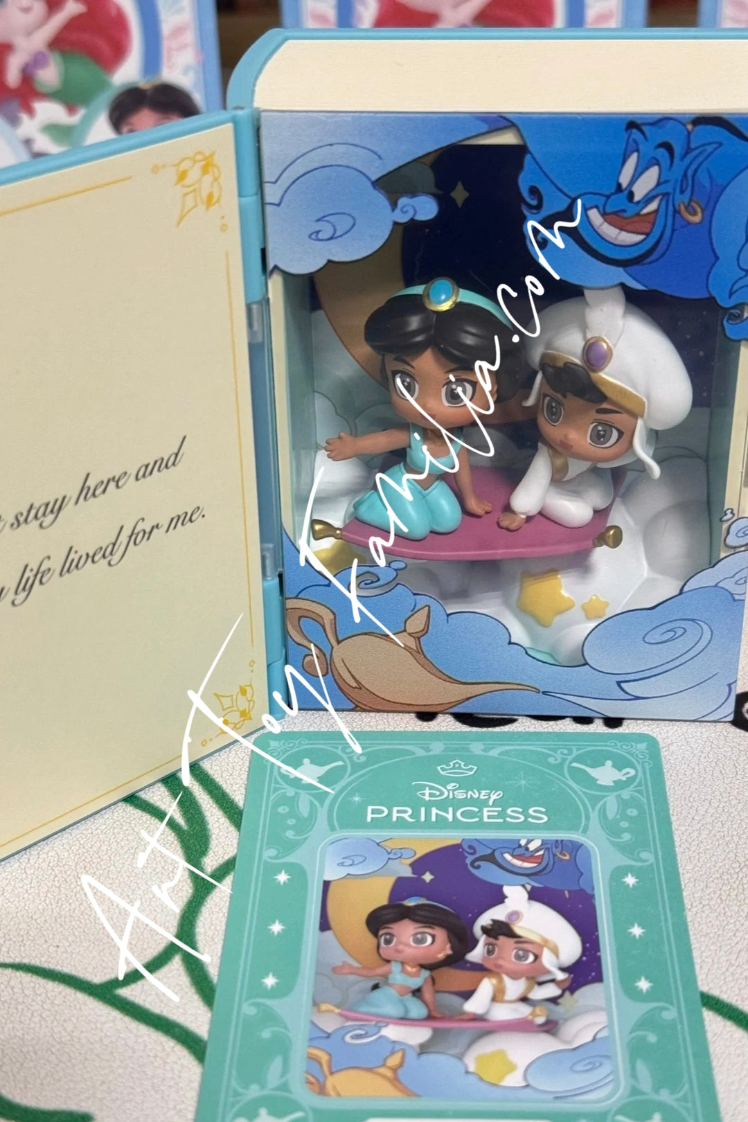 Popmart Disney Princess's Fairy Tales Series Scene Sets Jasmine