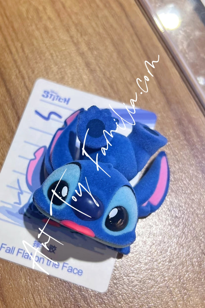 Popmart Disney Stitch Little Emotions Series Fall Flat On The Face