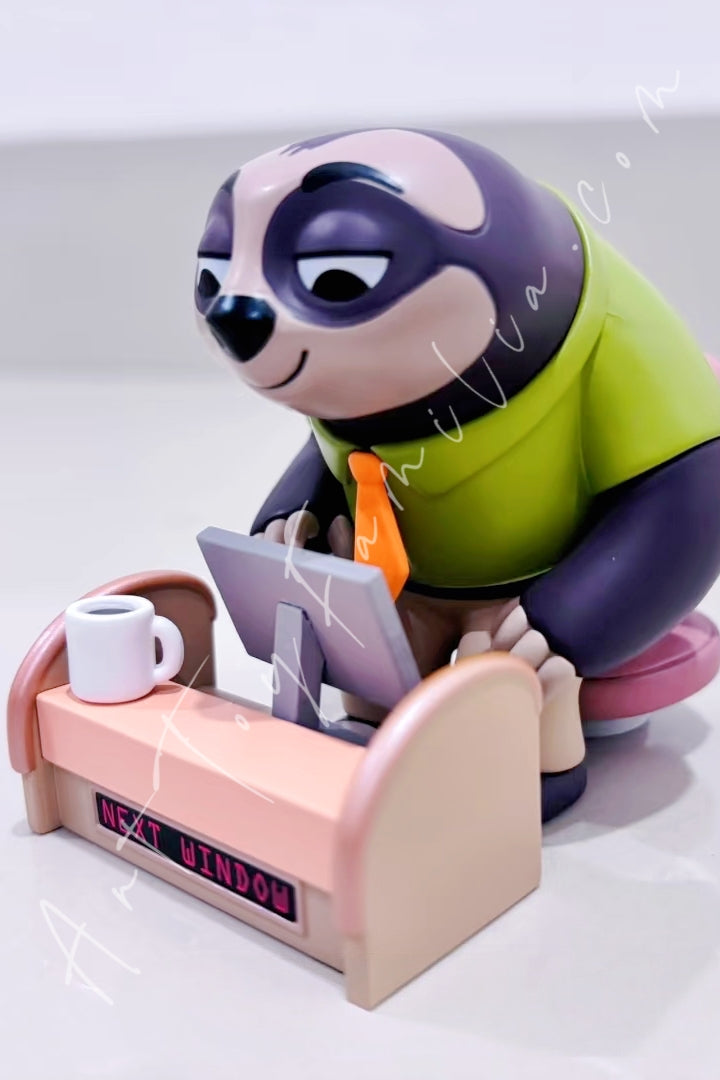 Popmart Disney Zootopia Series Clerk Flash