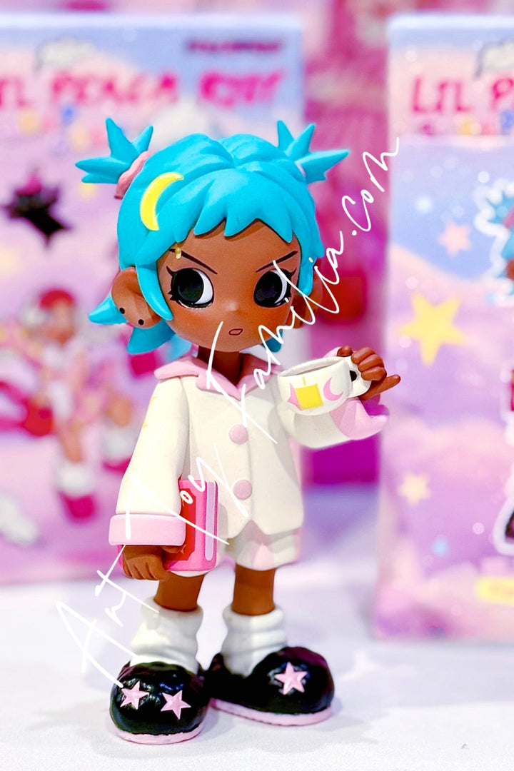 Popmart Little Peach Riot Sleep Over Series Frankie-Night Tea