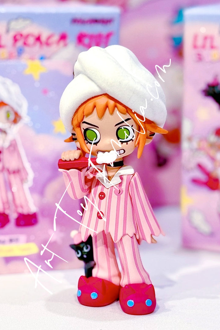 Popmart Little Peach Riot Sleep Over Series Gigi-Brush Teeth
