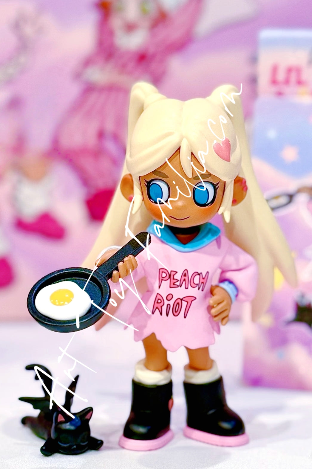 Popmart Little Peach Riot Sleep Over Series Poppy-Breakfast