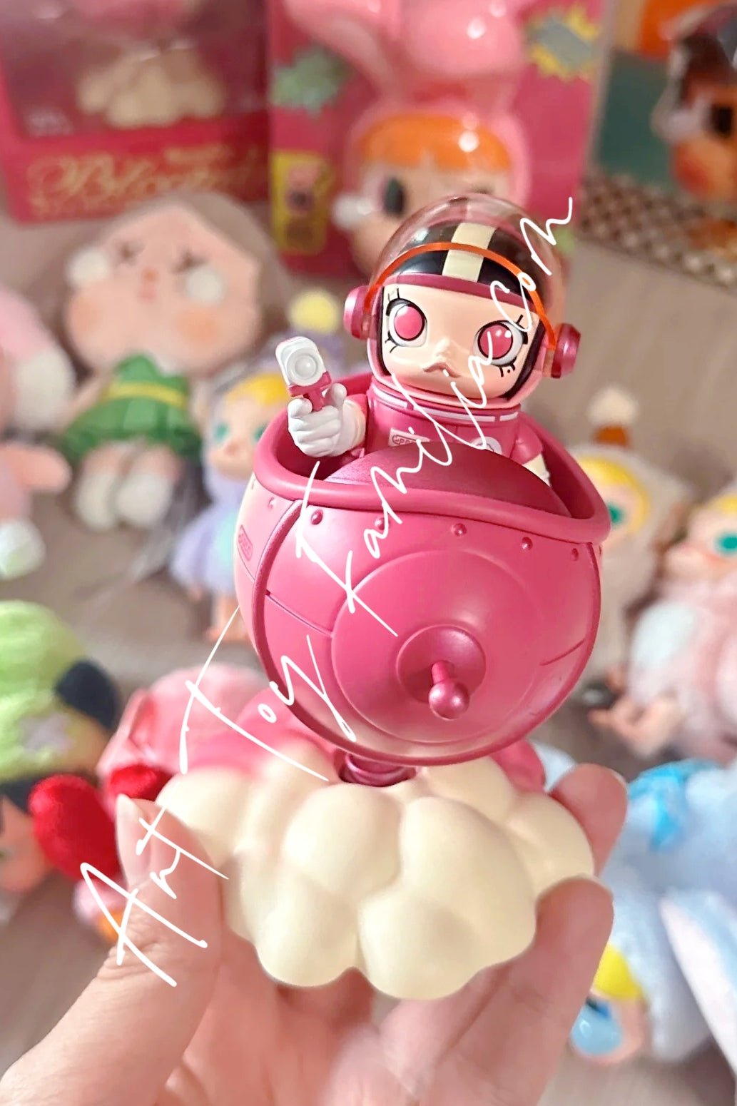 POP MART MEGA Space Molly 100% Blooming Series Rose Of Sharon Figurine Art Toy Familia POP MART MEGA Space Molly 100% Blooming Series Rose Of Sharon Figurine Art Toy Familia