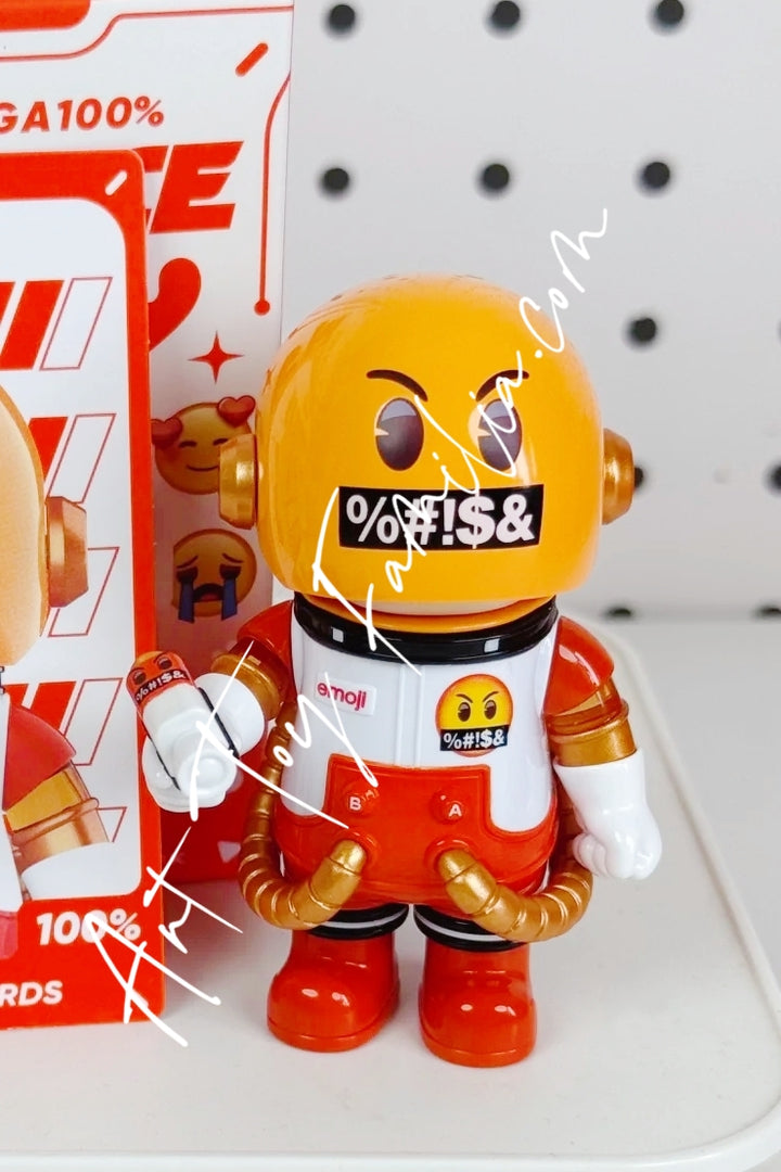 Popmart MEGA Space Molly 100% × emoji Series Bad Words