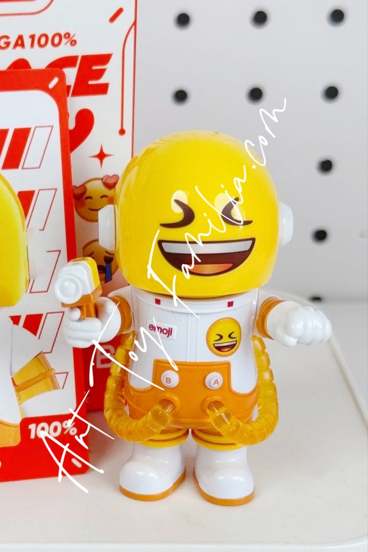 Popmart MEGA Space Molly 100% × emoji Series LMAO