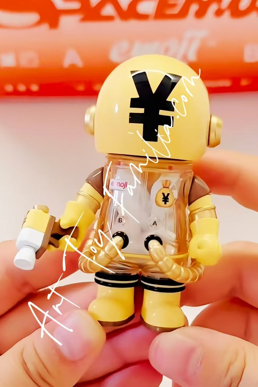 Popmart MEGA Space Molly 100% × emoji Series Ms. Billionaire(Secret)