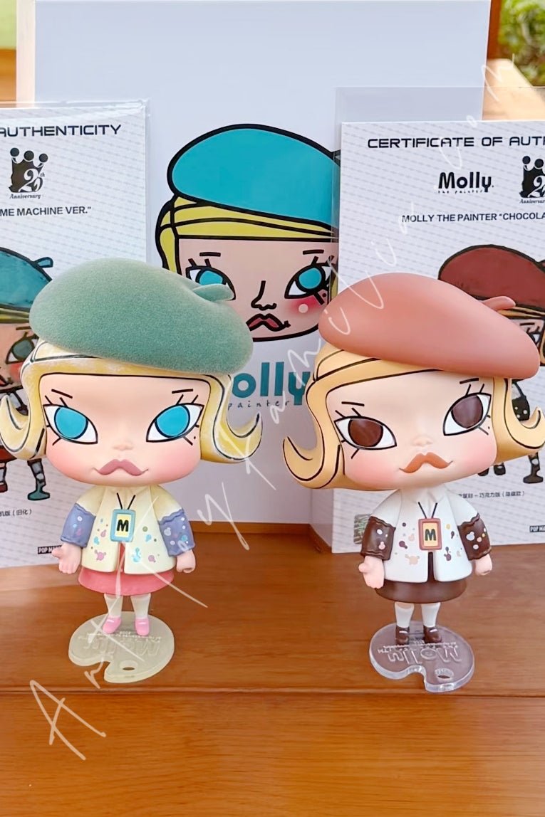 POP MART Molly 20th Anniversary Series Molly The Painter “She is