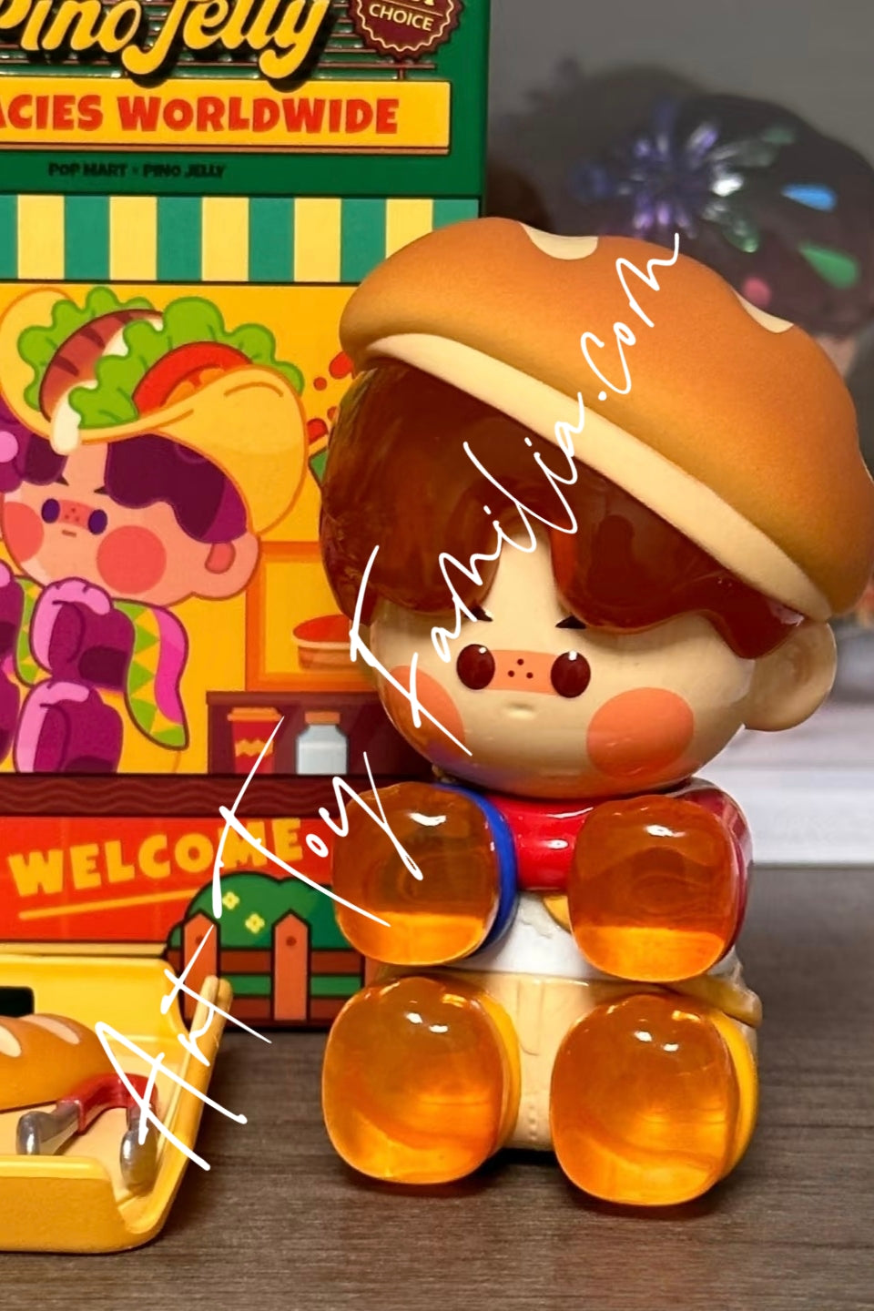 Popmart Pino Jelly Delicacies Worldwide Series Baguette Boy