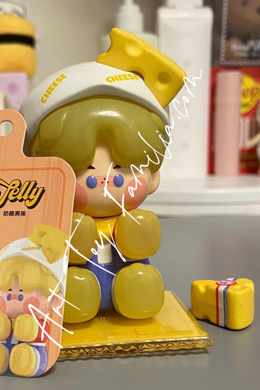 Popmart Pino Jelly Delicacies Worldwide Series Cheese Boy