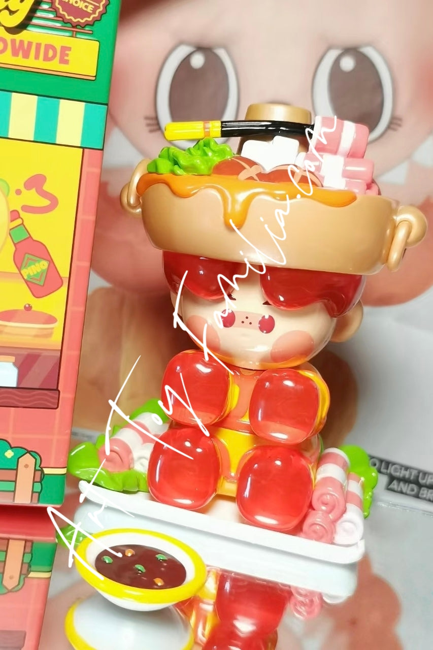 Popmart Pino Jelly Delicacies Worldwide Series Hot Pot King(Secret)