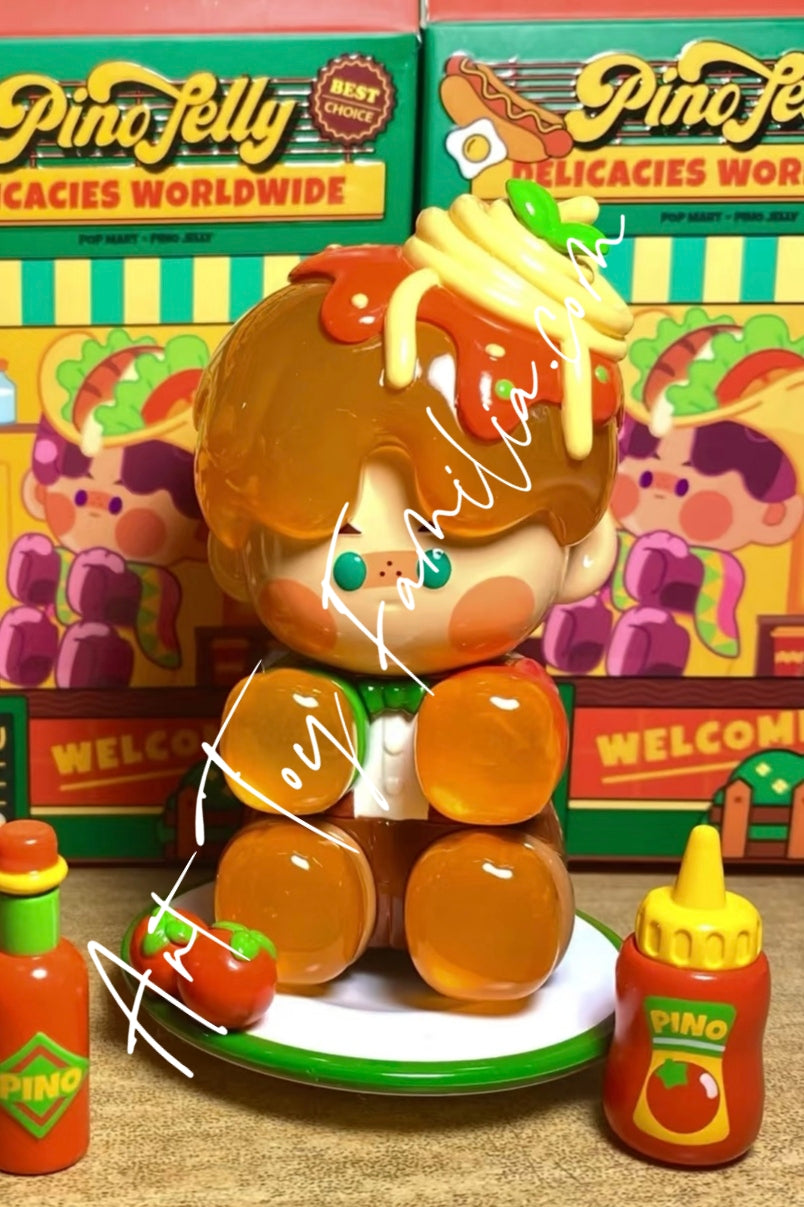 Popmart Pino Jelly Delicacies Worldwide Series Mr. Spaghetti