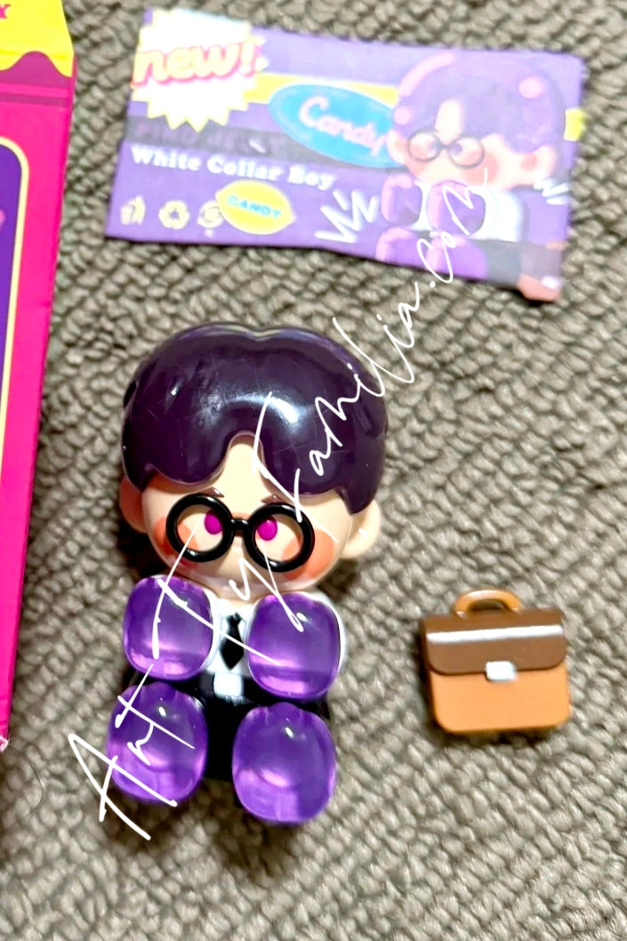 Popmart Pino Jelly Your Boy Series White Collar Boy