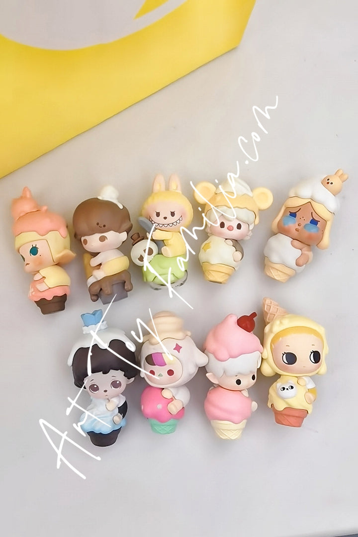 Popmart Pop Bean Ice Cream Series Fullset